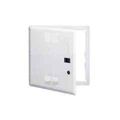 LEVITON Leviton 47605-14S 14 Inch Structured Media Premium Vented Hinged Door Metal White