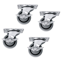MIDDLE ATLANTIC Middle Atlantic 5WLR Casters for Slim 5 Series Racks Locking/Fine Floor