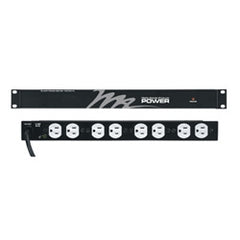 MIDDLE ATLANTIC Middle Atlantic PD-815R-PL Rackmount Power 8 Outlet 15A Basic Surge
