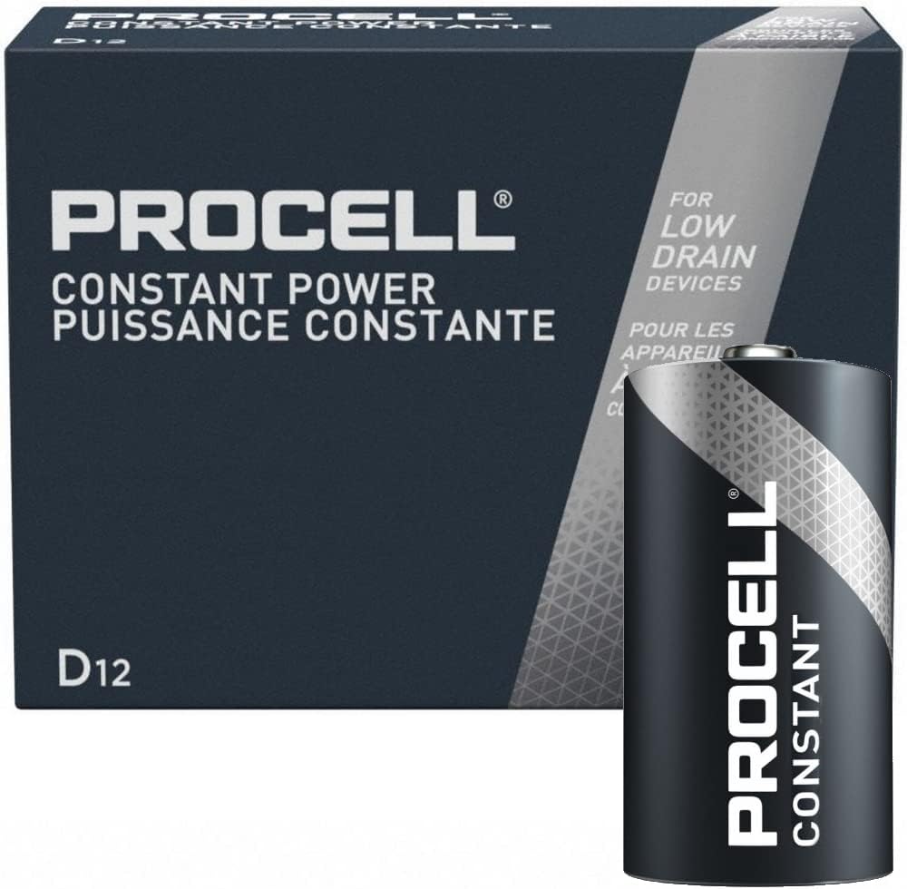 PROCELL Procell PC1300 D Battery 1.5V (Pack of 12) Replacement PC1300