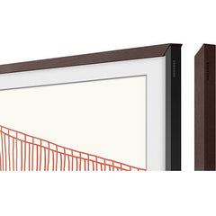 SAMSUNG Samsung VG-SCFA65BWBZA The Frame Customizable Bezel Modern Brown 65 inches