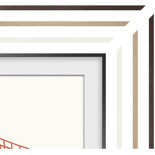 SAMSUNG Samsung VG-SCFA65BWBZA The Frame Customizable Bezel Modern Brown 65 inches
