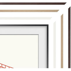 SAMSUNG Samsung VG-SCFA65BWBZA The Frame Customizable Bezel Modern Brown 65 inches