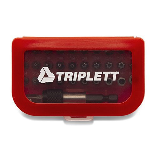 TRIPLETT Triplett TSBK-001 AutoLoader Driver Bit Set Industrial Grade Metal