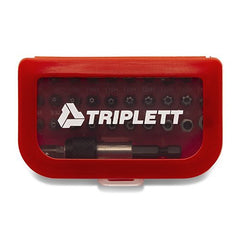 TRIPLETT Triplett TSBK-001 AutoLoader Driver Bit Set Industrial Grade Metal
