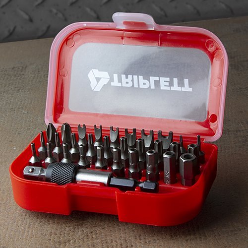 TRIPLETT Triplett TSBK-001 AutoLoader Driver Bit Set Industrial Grade Metal