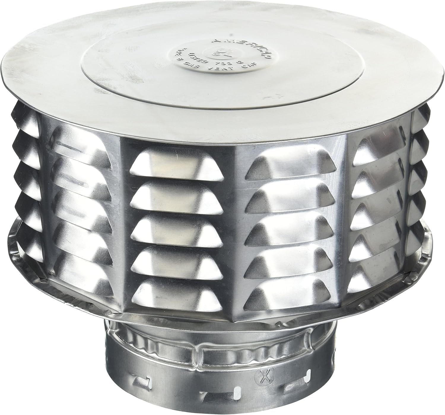 AMERIVENT AmeriVent 5ECW Cap Gas Vent 5in Double Wall UL Listed