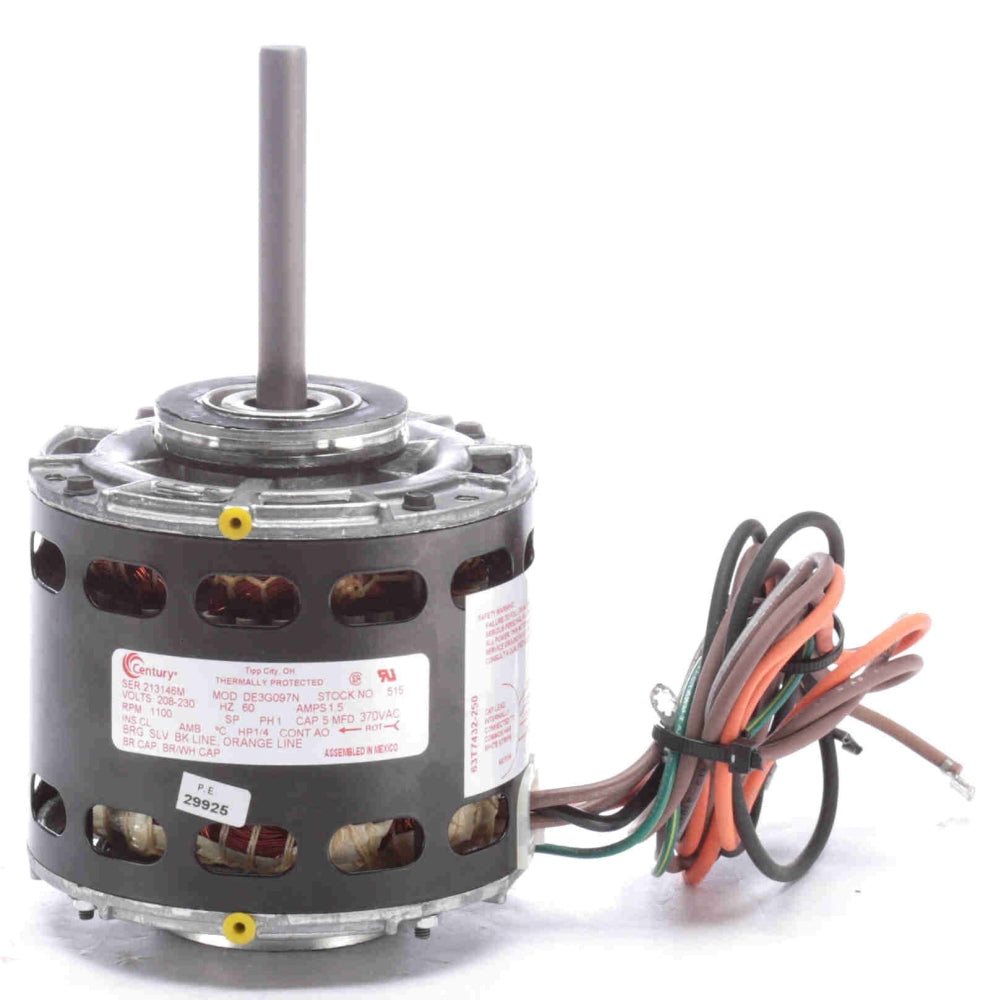 CENTURY MOTORS 515 BLOWER MOTORS