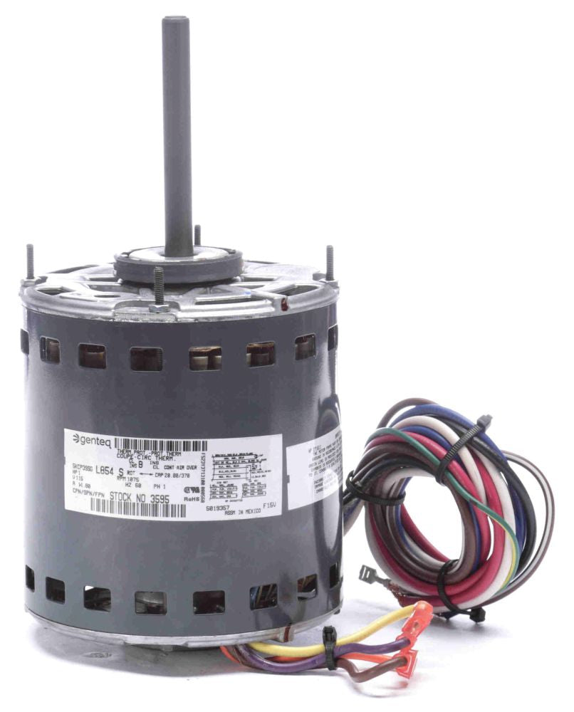 GENTEQ MOTORS 3595 BLOWER MOTORS
