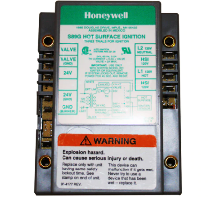 HONEYWELL S89G1021 IGNITION CONTROL BOARDS