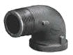 MATCO-NORCA Matco-Norca ZMBLST9003 Malleable Iron 90 Degree Street Elbow Black Replacement ZMBLST9003