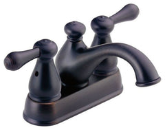 DELTA FAUCET Delta Faucet 2578LF-RBMPU Leland Venetian Bronze 4 Inch Centerset Bathroom Sink Faucet