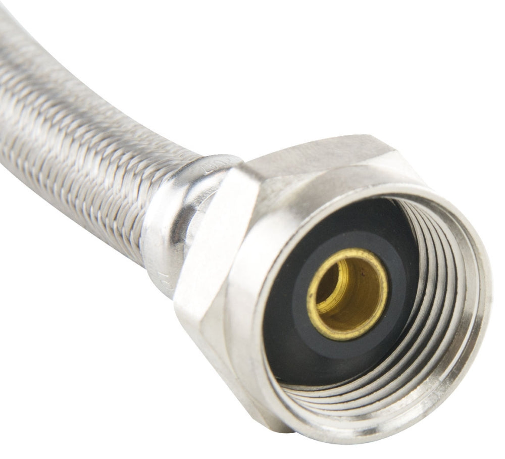 BRASSCRAFT BrassCraft B1-12DLM-F Speedi Plumb Plus Toilet Connector 12 Inch Lead-Free