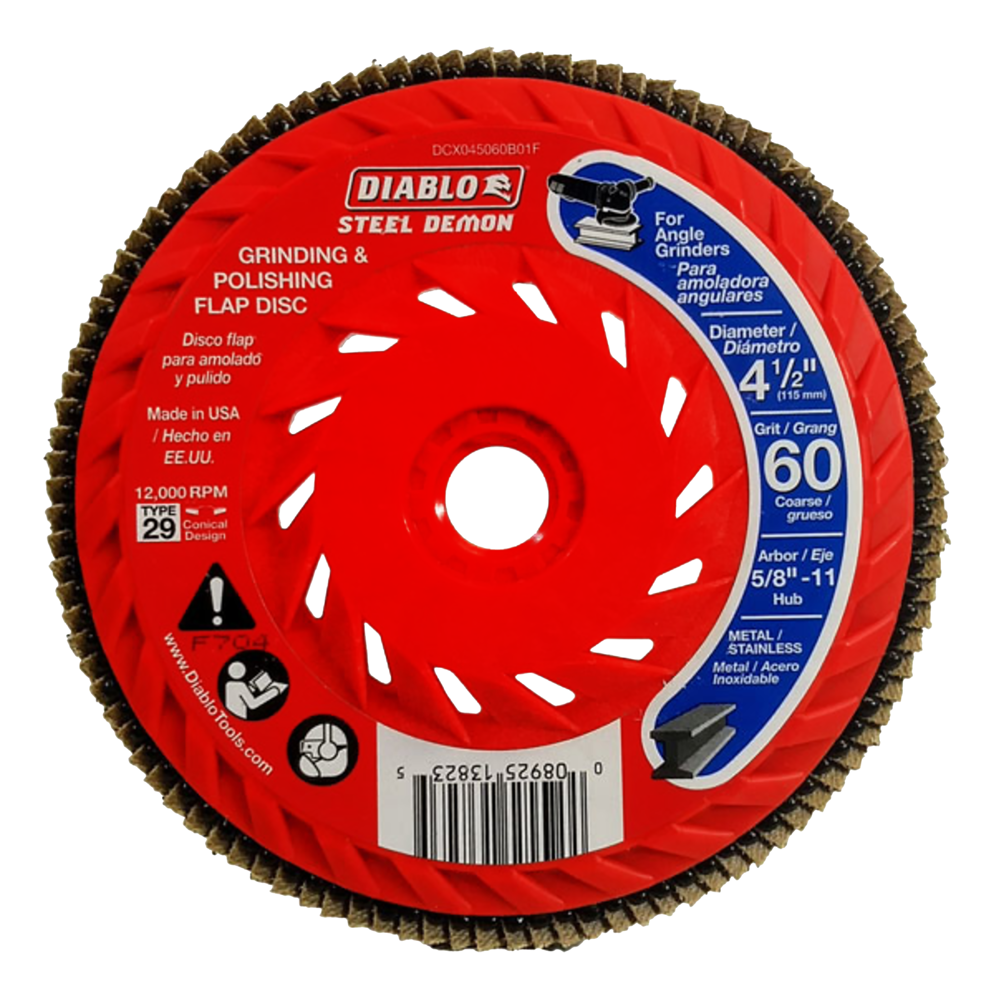 DIABLO DCX045060B01F FLAP DISCS