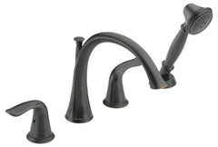 DELTA FAUCET Delta Faucet T4738-RB Lahara Roman Tub Faucet with Hand Shower Venetian Bronze