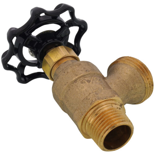 LEGEND VALVE Legend Valve 107-143NL T-521 Boiler Drain, MPT x MPT, 125 PSI, Lead-Free Cast Brass, Boiler Drain Valve