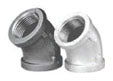 MATCO-NORCA Matco-Norca ZMBL4508 Malleable Iron 45 Elbow 2 Inch Black