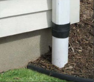 FERNCO Fernco DSC-43 PVC Flexible Downspout Connector 3 x 2 Inch, Pack of 1