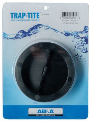 IPS CORPORATION IPS CORPORATION 69435 Trap Seal Waterless In-Line 3-1/2 Inch Diameter x 1.35 Inch Height Resilient Polypropylene Silicone