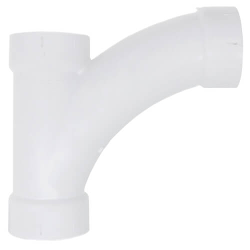 LASCO LASCO D501030 3 Inch PVC DWV Wye and 45-Degree Elbow Combo Replacement P501-030