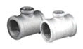 MATCO-NORCA Matco-Norca ZMBTR080707 Malleable Iron Reducing Tee Black