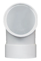 NDS 41P0 PVC Long Turn 90-Degree Elbow Hub Connection 4-Inch