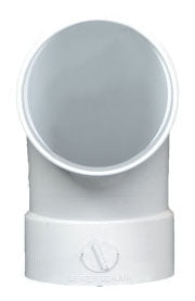 NDS NDS 41P0ST PVC Elbow 90-Degree Long Radius Street Solvent Weld SDR35 Replacement 41P0ST