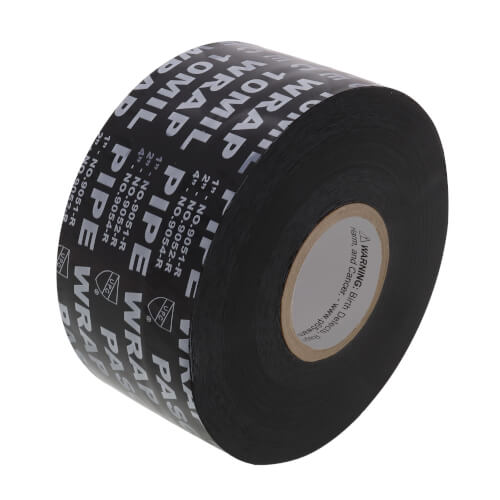 PASCO SPECIALTY Pasco Specialty 9052-R Pipe Wrap Tape 2 Inch 100 Foot 10 Mil Black
