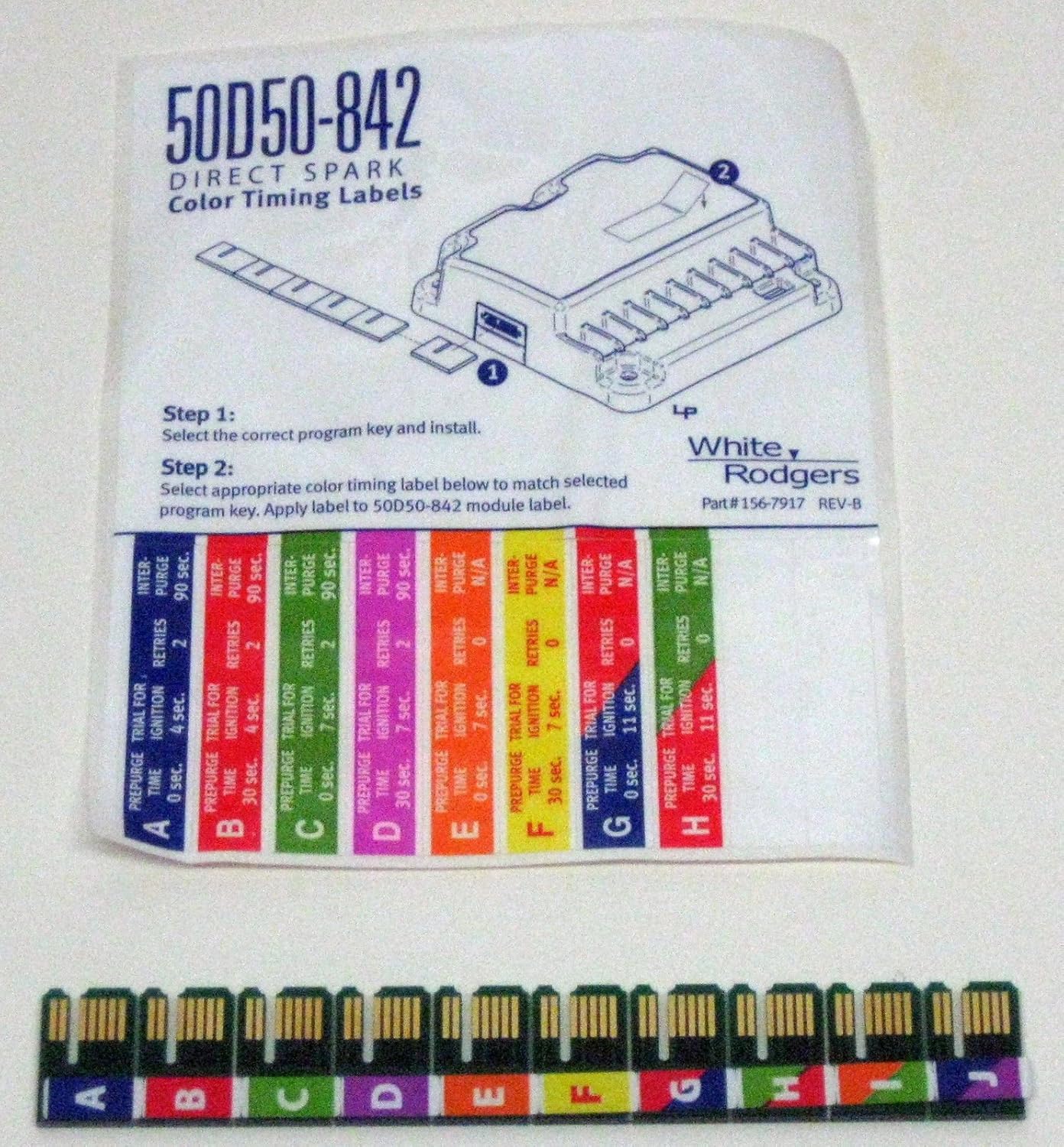 WHITE-RODGERS White-Rodgers 50D50-842 Universal Direct Spark Ignition Control Kit 18 to 30 VAC