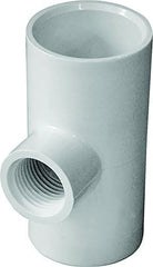 LASCO LASCO 402-130 Tee Reducing Socket 1 by 1 by 1/2-Inch 50-Pack Replacement for Select Lasco Schedule 40 Solvent Weld PVC Pipe