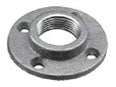 MATCO-NORCA Matco-Norca ZMBFF05 Malleable Iron Floor Flange 1 inch 150 PSI Black