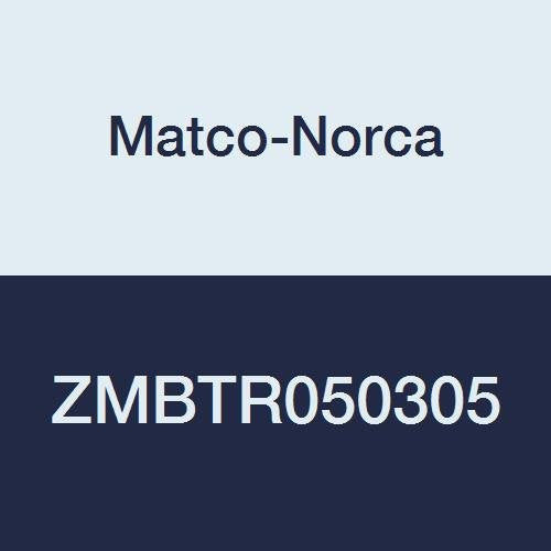 MATCO-NORCA Matco-Norca ZMBTR050305 Malleable Iron Reducing Tee 1 x 1/2 x 1 Inch Black