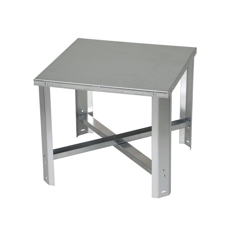 OATEY Oatey 34057 Water Heater Stand 18 Gauge Galvanized Steel Square 21 in x 21 in x 18 in