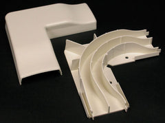 LEGRAND Legrand 2311DFO-WH Divided Flat Elbow 90 Degree Bend (Size 5-1/2 Inches) Replacement 2311DFO-WH