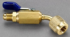 YELLOW JACKET Yellow Jacket 93843 Compact Ball Valve 45 Degree Angle Male Flare x Female Flare 800 PSI