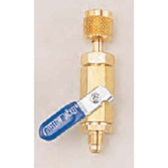YELLOW JACKET Yellow Jacket 93844 Compact Straight Ball Valve 1/4 Inch SAE Male Flare x SAE Female Flare UL Listed
