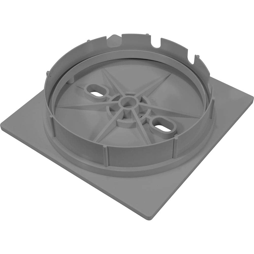CUSTOM MOLDED PRODUCTS Custom Molded Products 25538-901-000 Square Skimmer Cover & Collar Assembly Gray