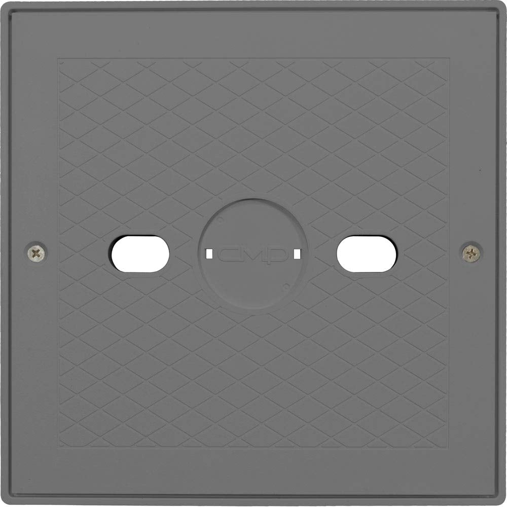 CUSTOM MOLDED PRODUCTS Custom Molded Products 25538-901-000 Square Skimmer Cover & Collar Assembly Gray