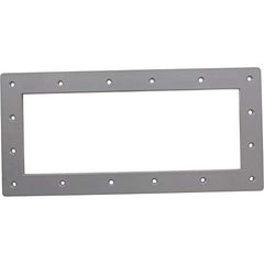 Custom Molded Products 25541-001-010 Wide Mouth Vinyl Pool Return Face Plate Gray