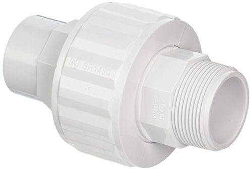 HAYWARD Hayward SP1482 Union 1 1/2 Inch Male Threaded Self-Aligning Union, White
