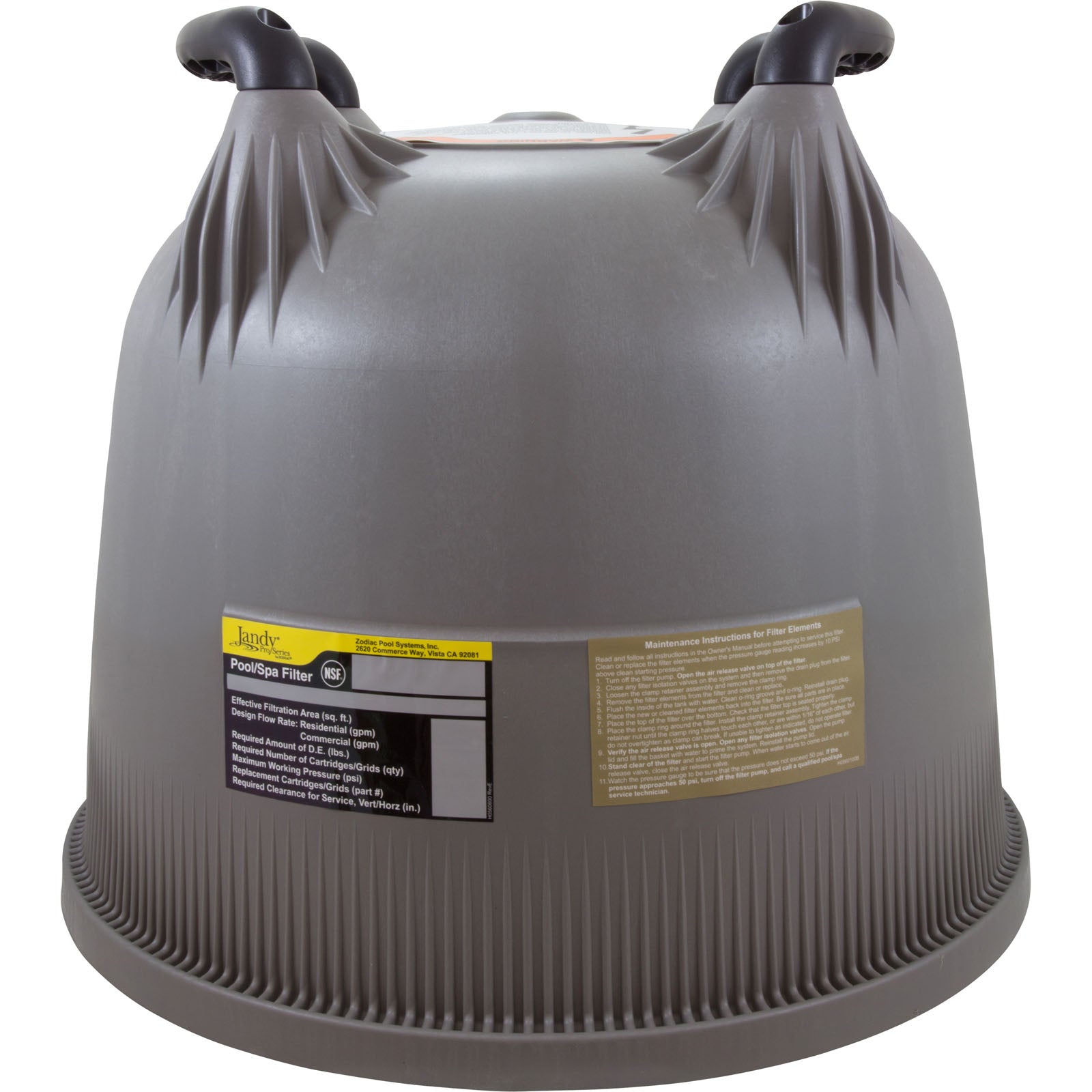 ZODIAC Jandy R0554700 CL Series Tank Top Replacement Part for CL340 & CL460