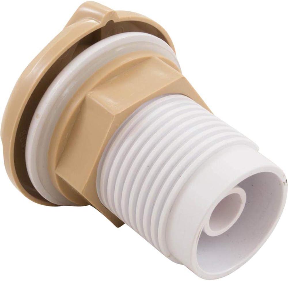 CUSTOM MOLDED PRODUCTS Custom Molded Products 25098-009-000 Spa Air Control 1 inch Socket Tan Gunite Fiberglass Replacement 25098-000-000