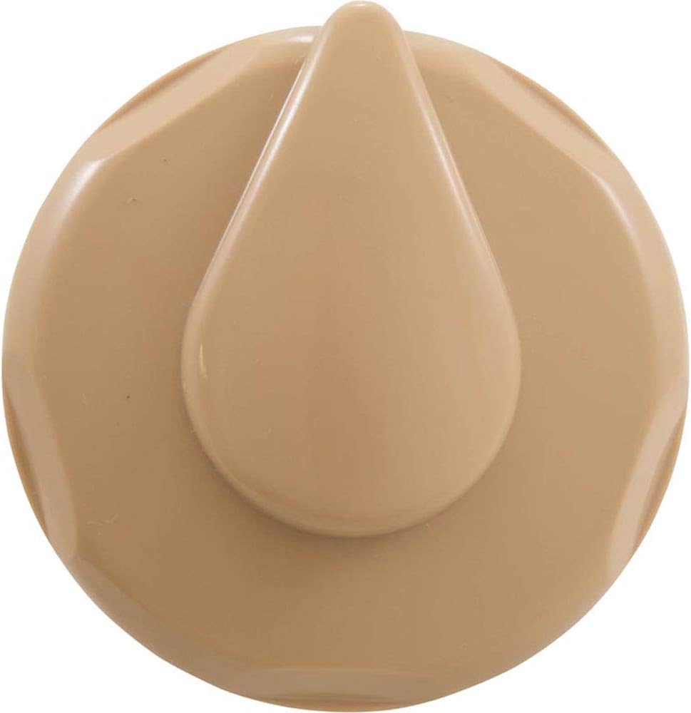 CUSTOM MOLDED PRODUCTS Custom Molded Products 25098-009-000 Spa Air Control 1 inch Socket Tan Gunite Fiberglass Replacement 25098-000-000