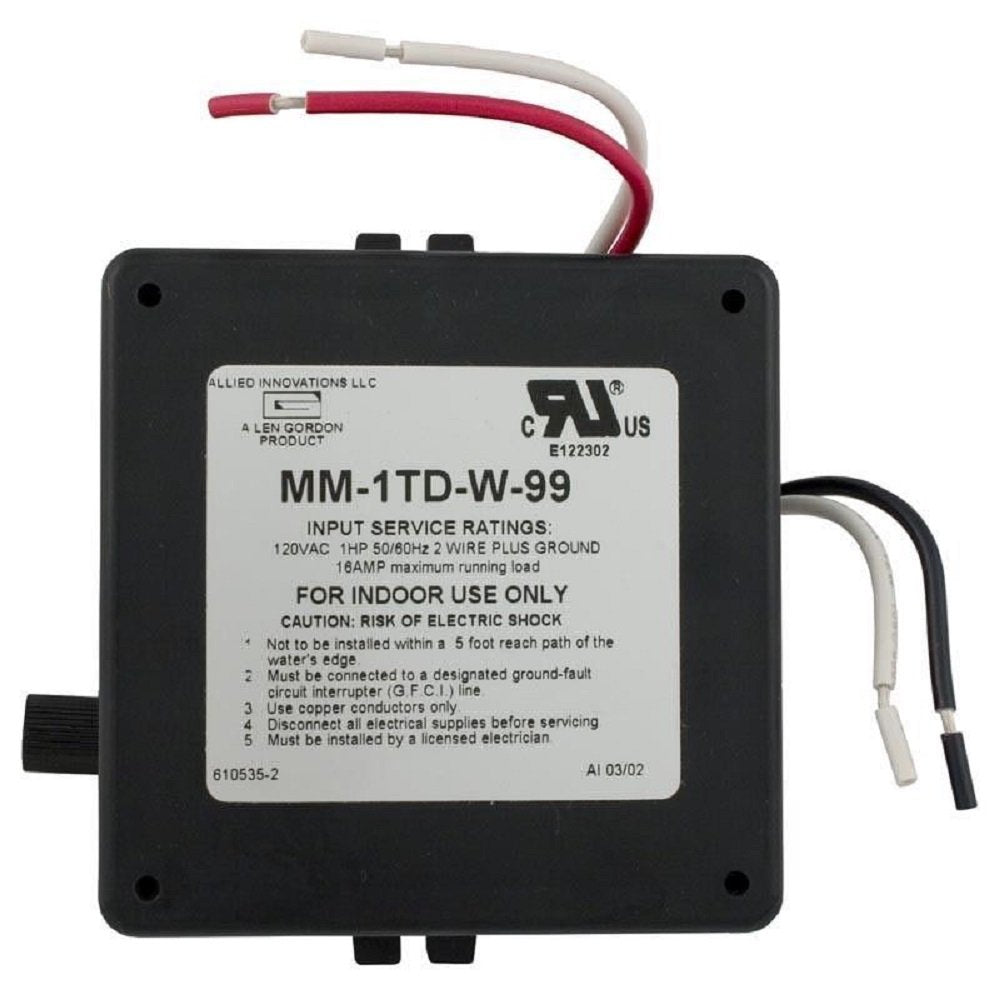LEN GORDON 910535-001 BATH CONTROLS
