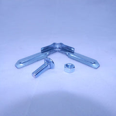 DUCTMATE Ductmate DBJRGA DC-25A Lite Corner with Nut and Bolt Galvanized Steel Corner Bracket Replacement DMPDBJRGA