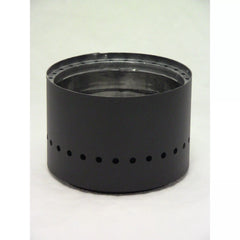 METAL-FAB Metal-Fab 6DWBA Double Wall Black 6 Inch Adapter