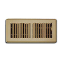 TRUAIRE TRUaire 150MB06X10 6 Inch x 10 Inch Brown Floor Grille