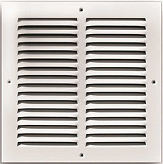 TRUAIRE TRUaire 17014X144 14 inch x 14 inch White Steel Return Air Grille with 4 Holes