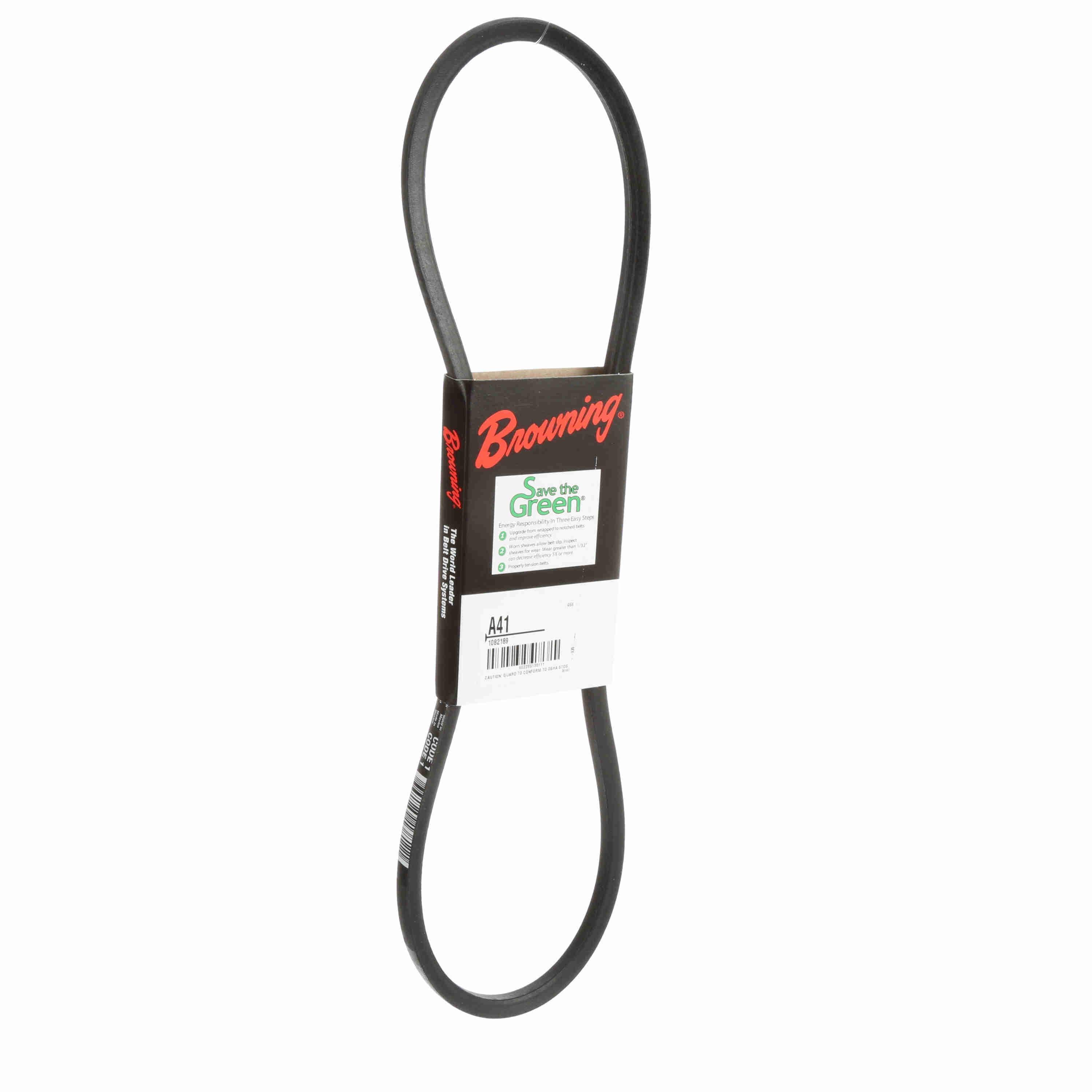 BROWNING Browning 1082189 A41 Gripbelt V-Belt Standard V-Belt Replacement