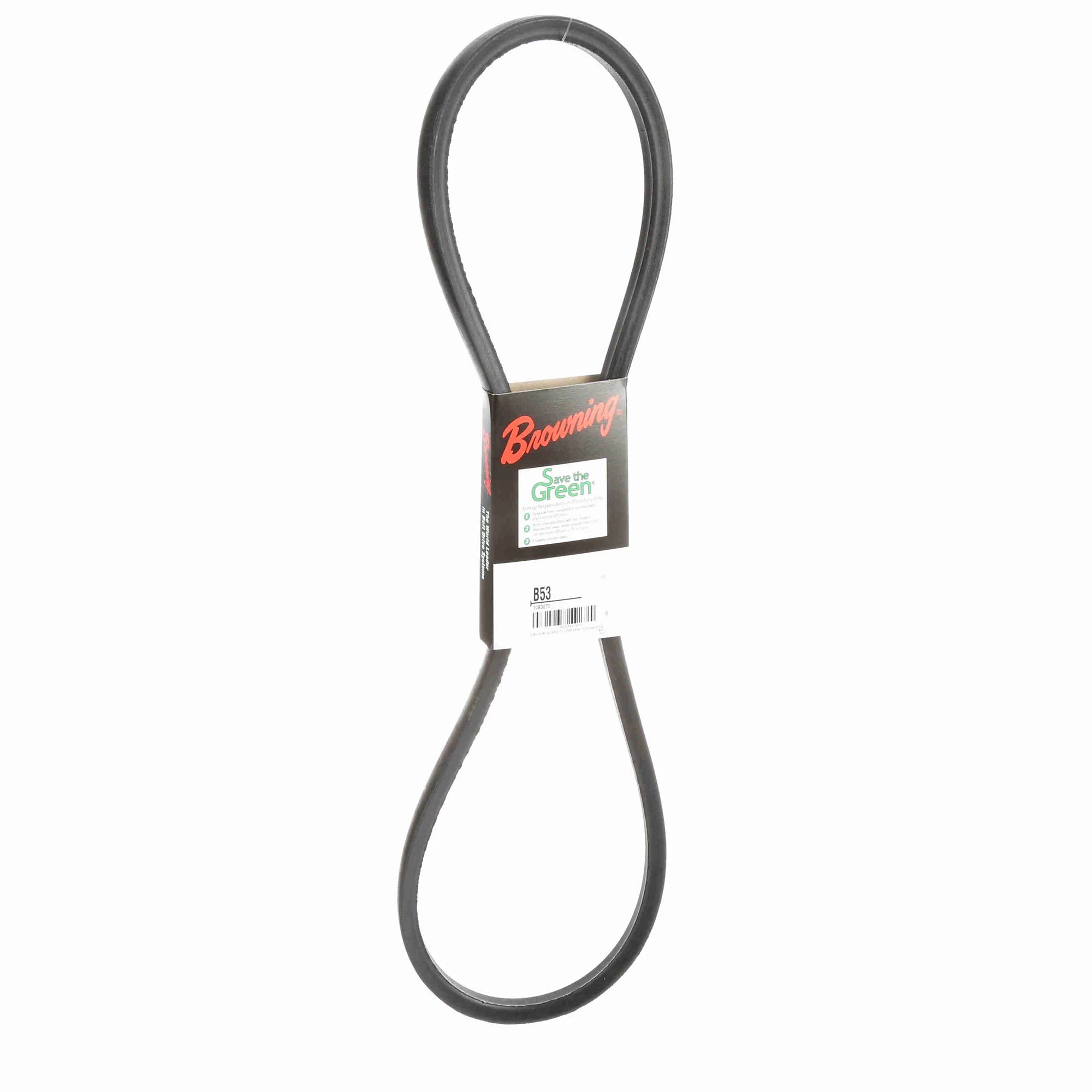 BROWNING Browning 1083070 B53 Gripbelt V-Belt Standard Power Size B Length 56 inches Replacement 1083070
